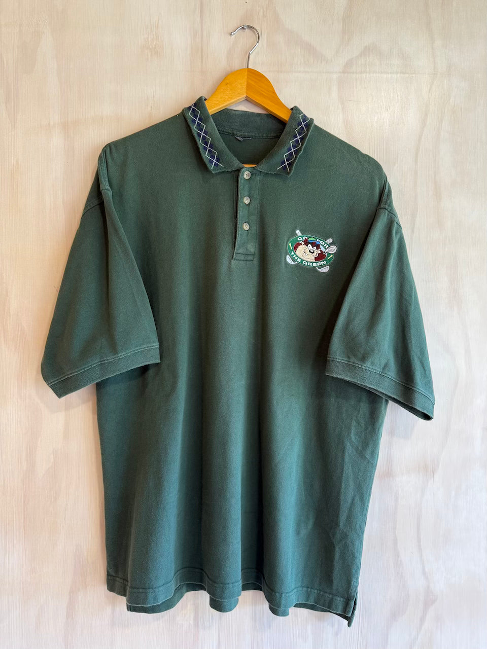 Vintage Taz (Go for the Green) Golf Polo (L)