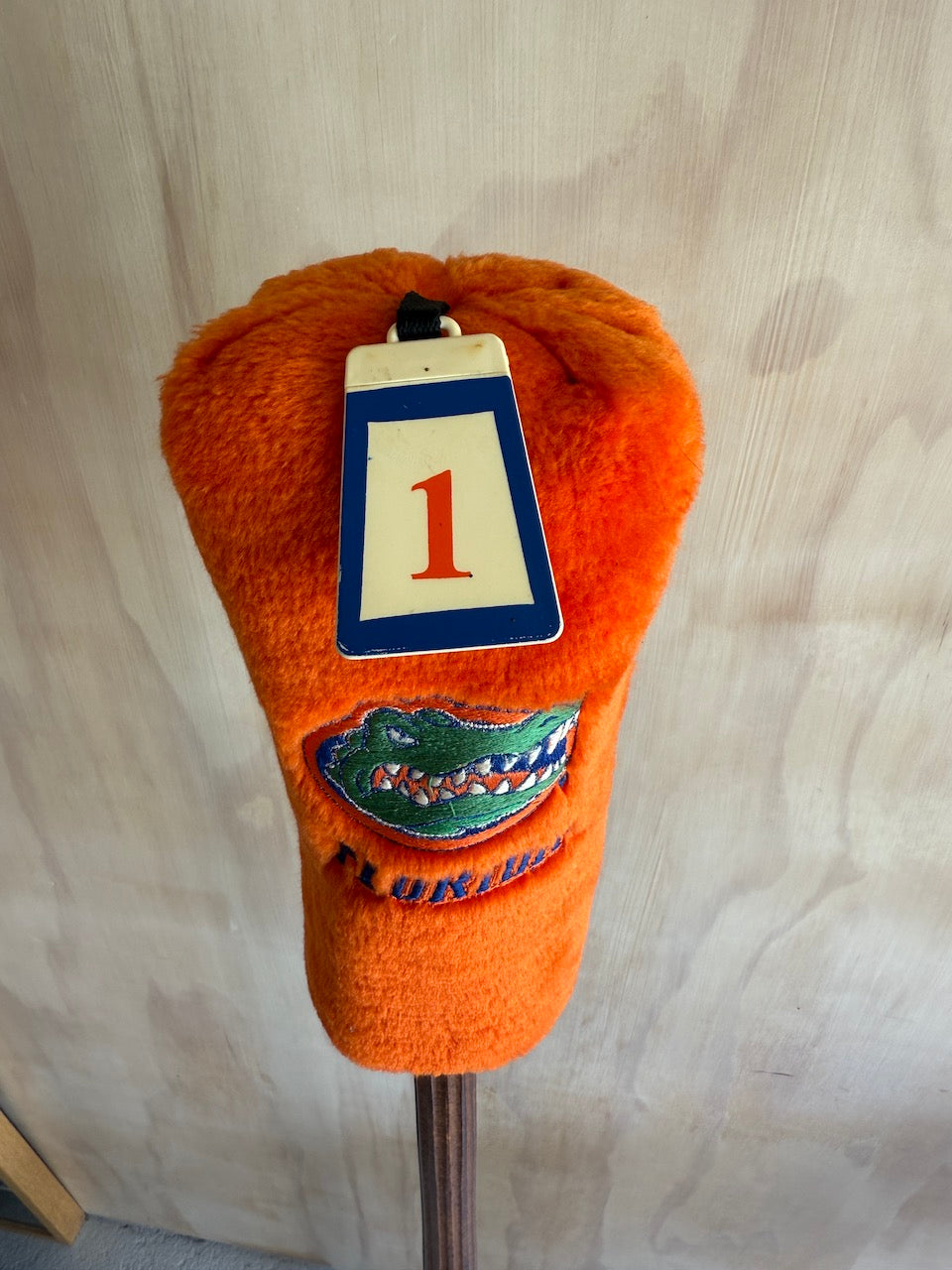 Vintage Florida Gators #1 Headcover (fits 3 wood & smaller)