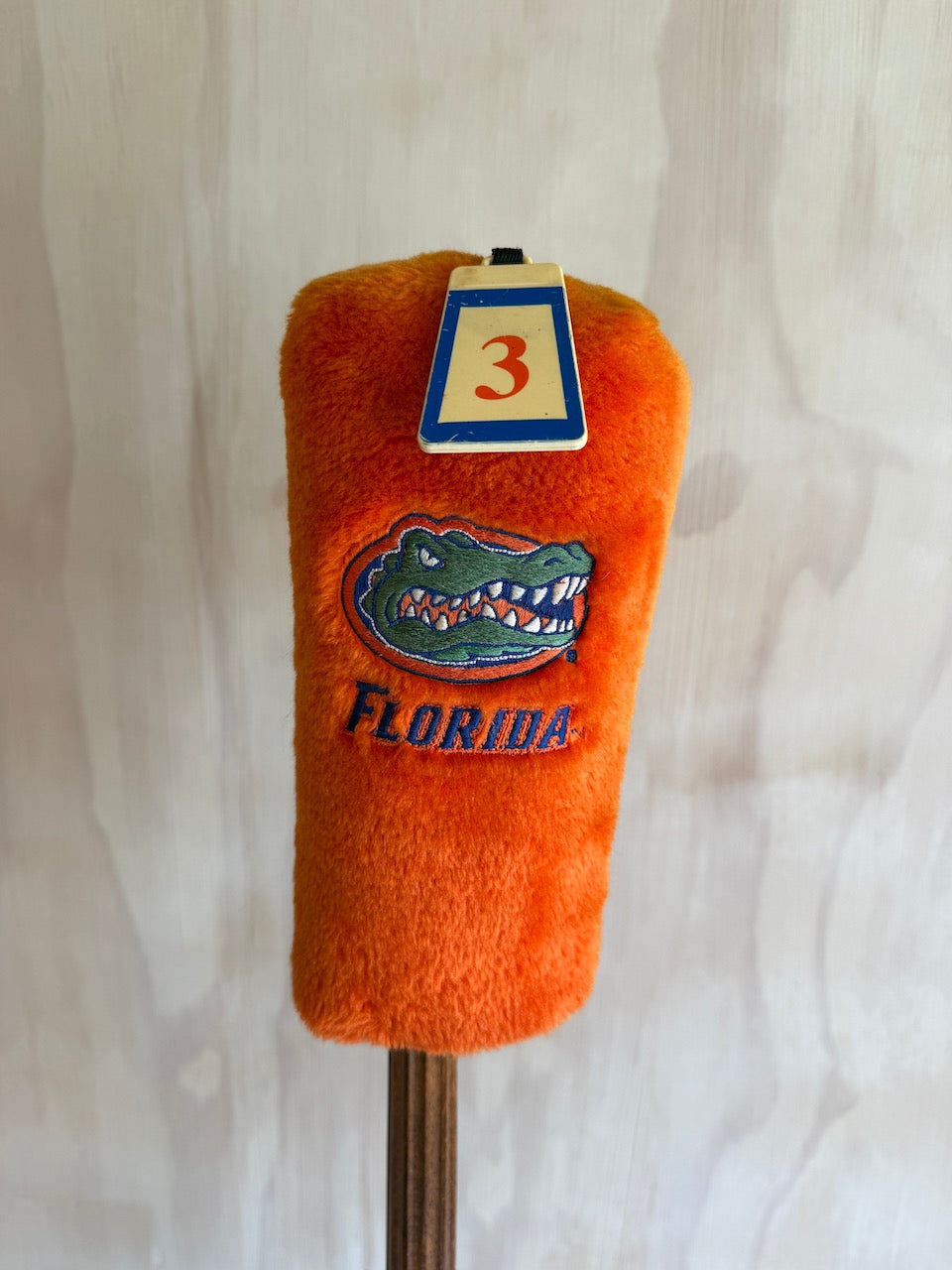 Vintage Florida Gators #3 Headcover (fits 3 wood & smaller)