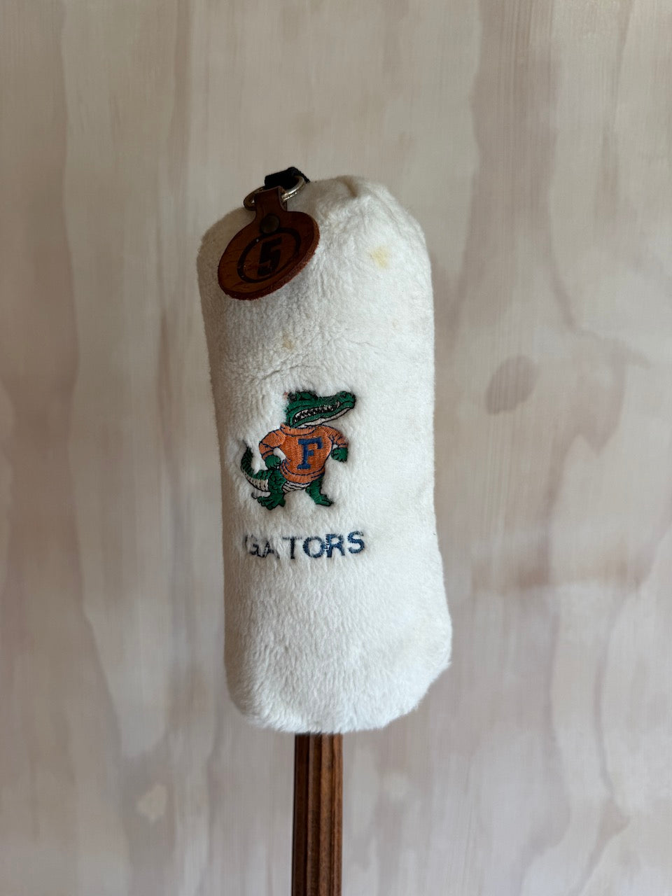 Vintage Florida Gators #5 Headcover (fits 3 wood & smaller)