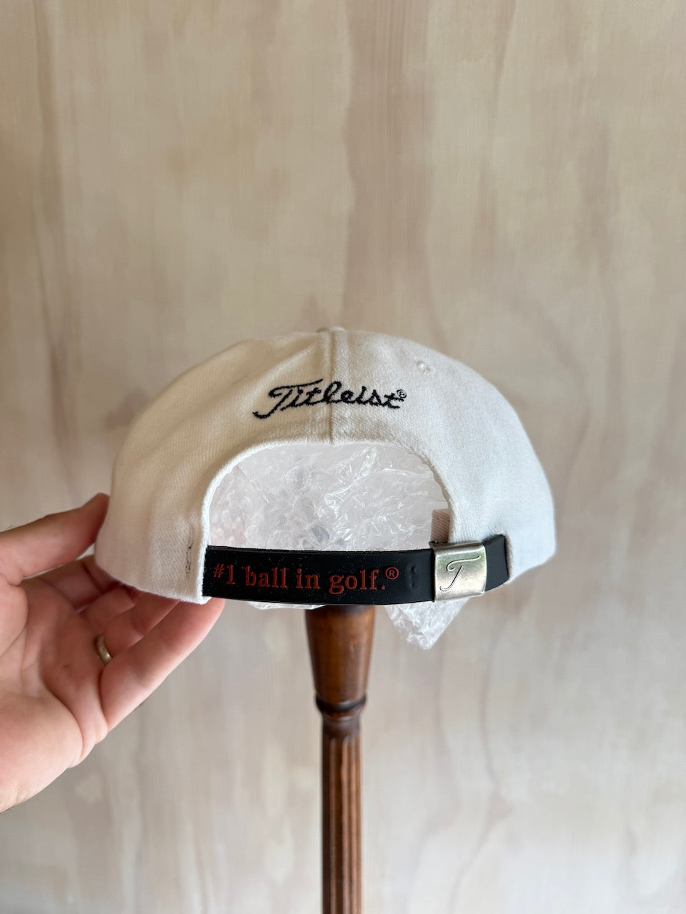 Vintage Titleist #1 Ball In Golf Hat
