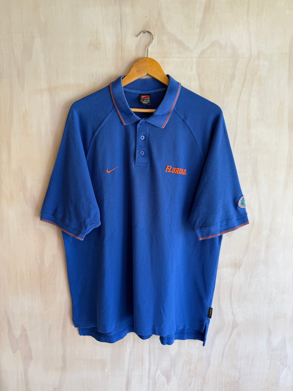 Vintage Nike Florida Gators Waffle Golf Polo (XL)
