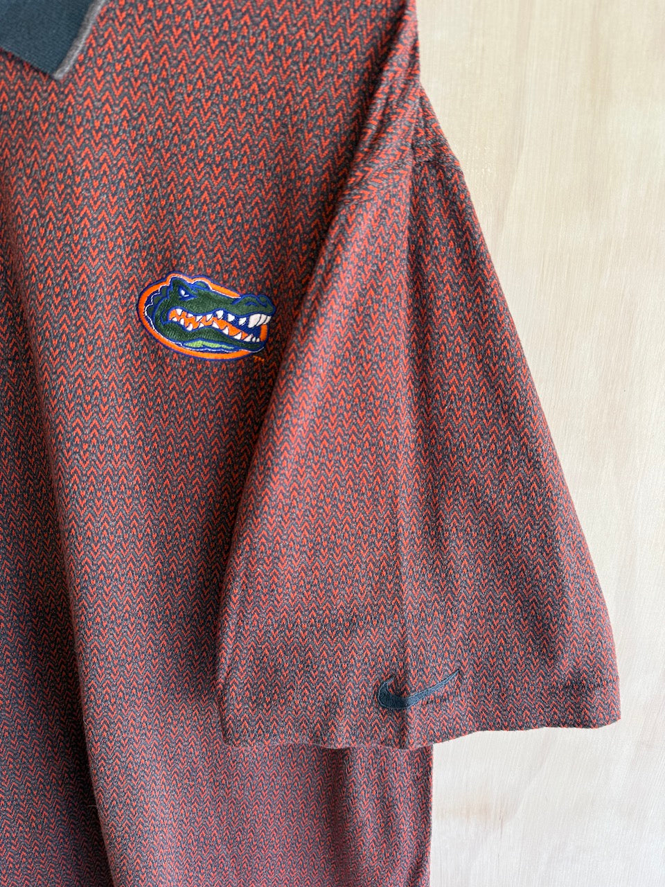 Vintage Geometric Florida Gators Golf Polo by Nike (XXL)