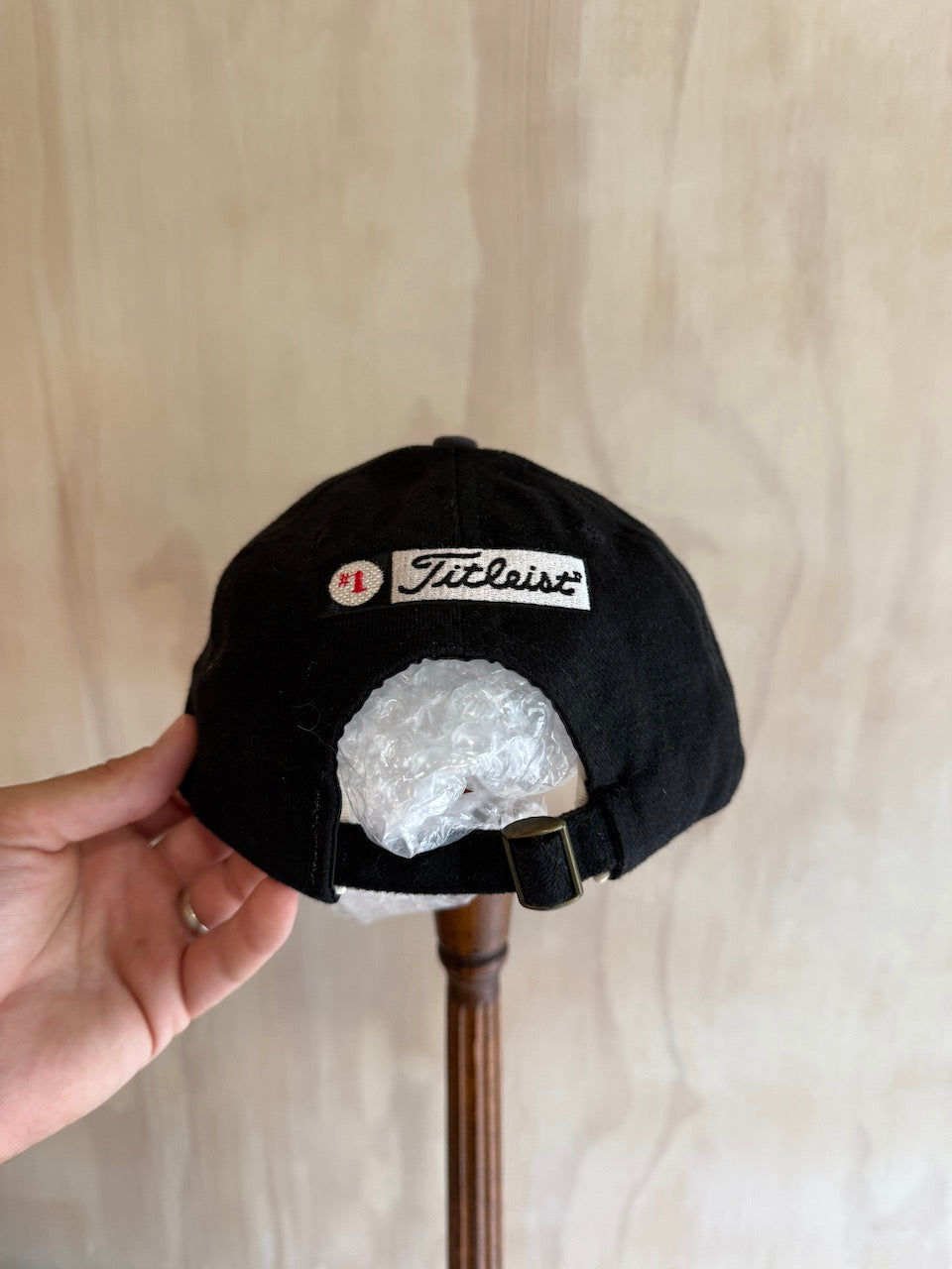 Vintage Titleist 2-Tone Golf Hat Leather Strap by New Era