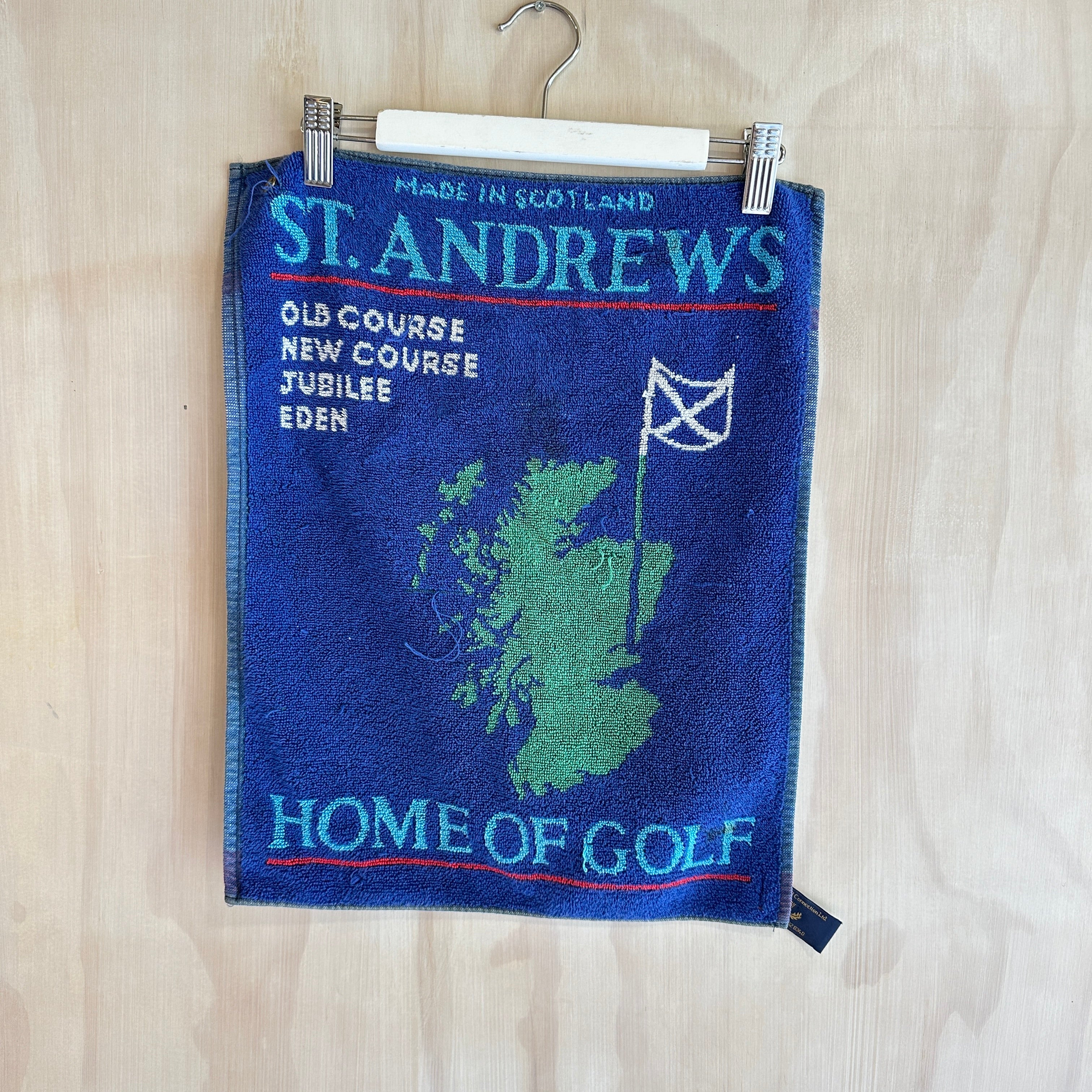 Vintage Saint Andrews Scotland Golf Towel
