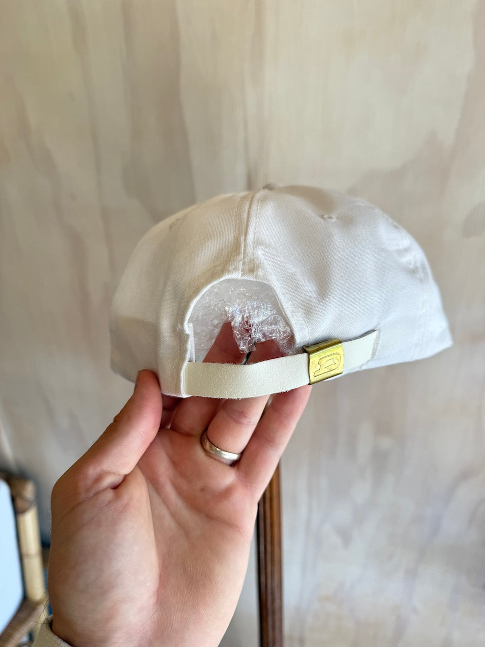Vintage Masters Leather Strap Golf Hat  by Derby