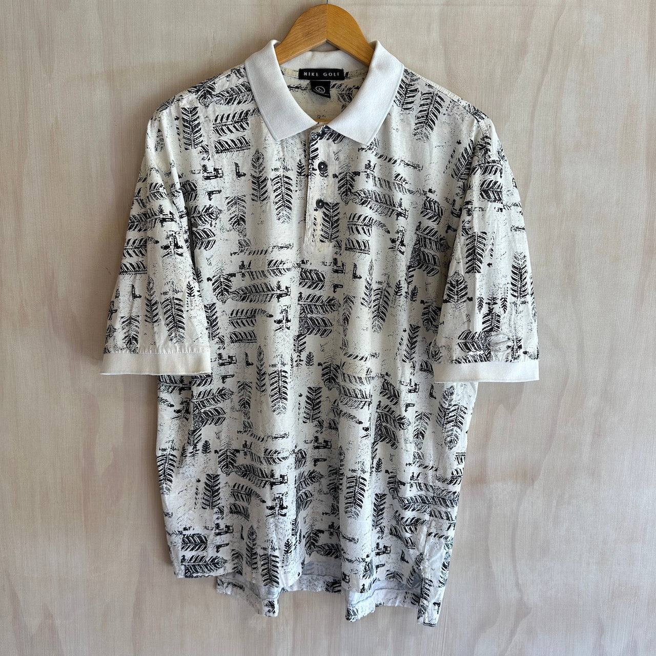 Vintage Abstract Nike Golf Polo (L)