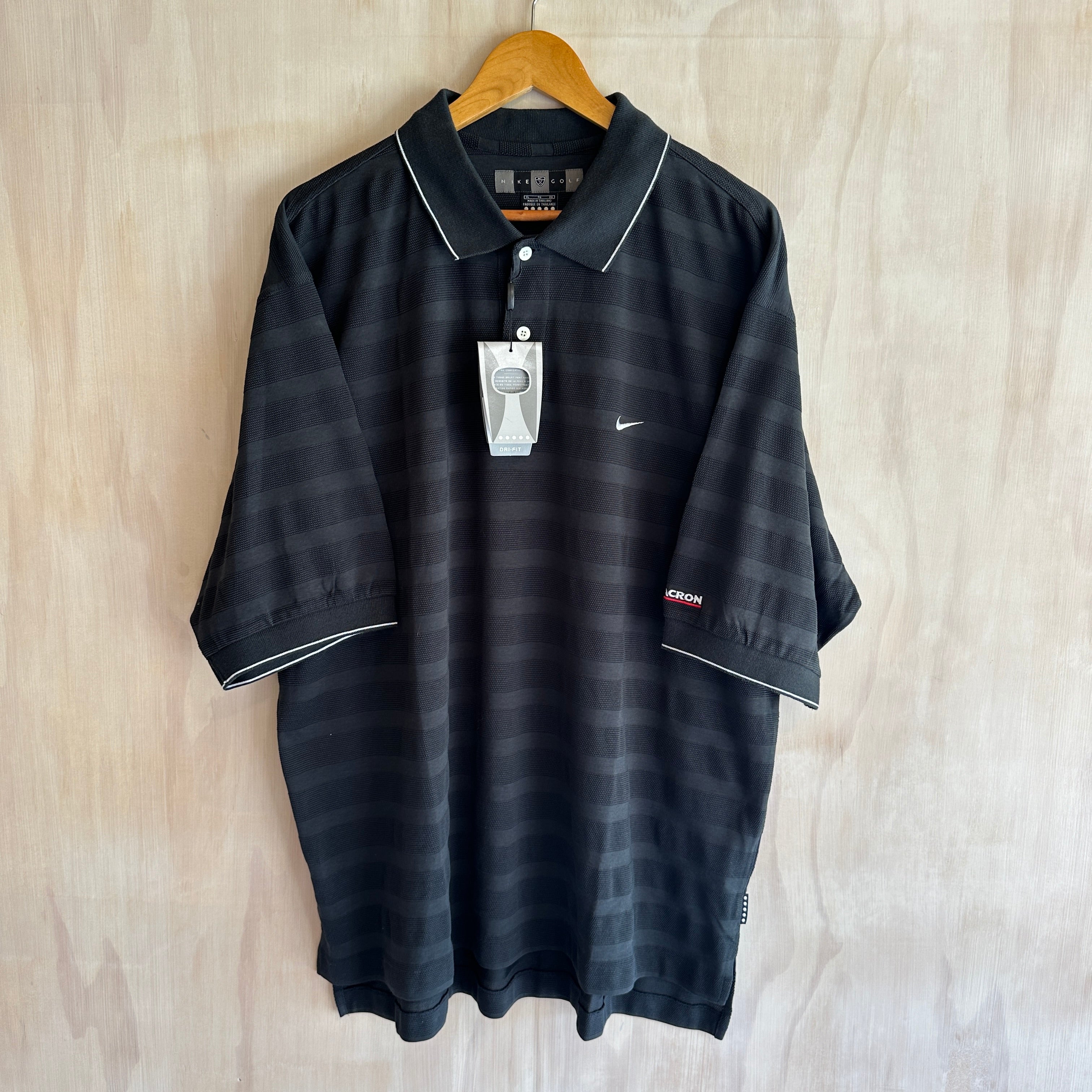 Vintage Nike Golf Polo with Polaroid Sponsor (XXL)
