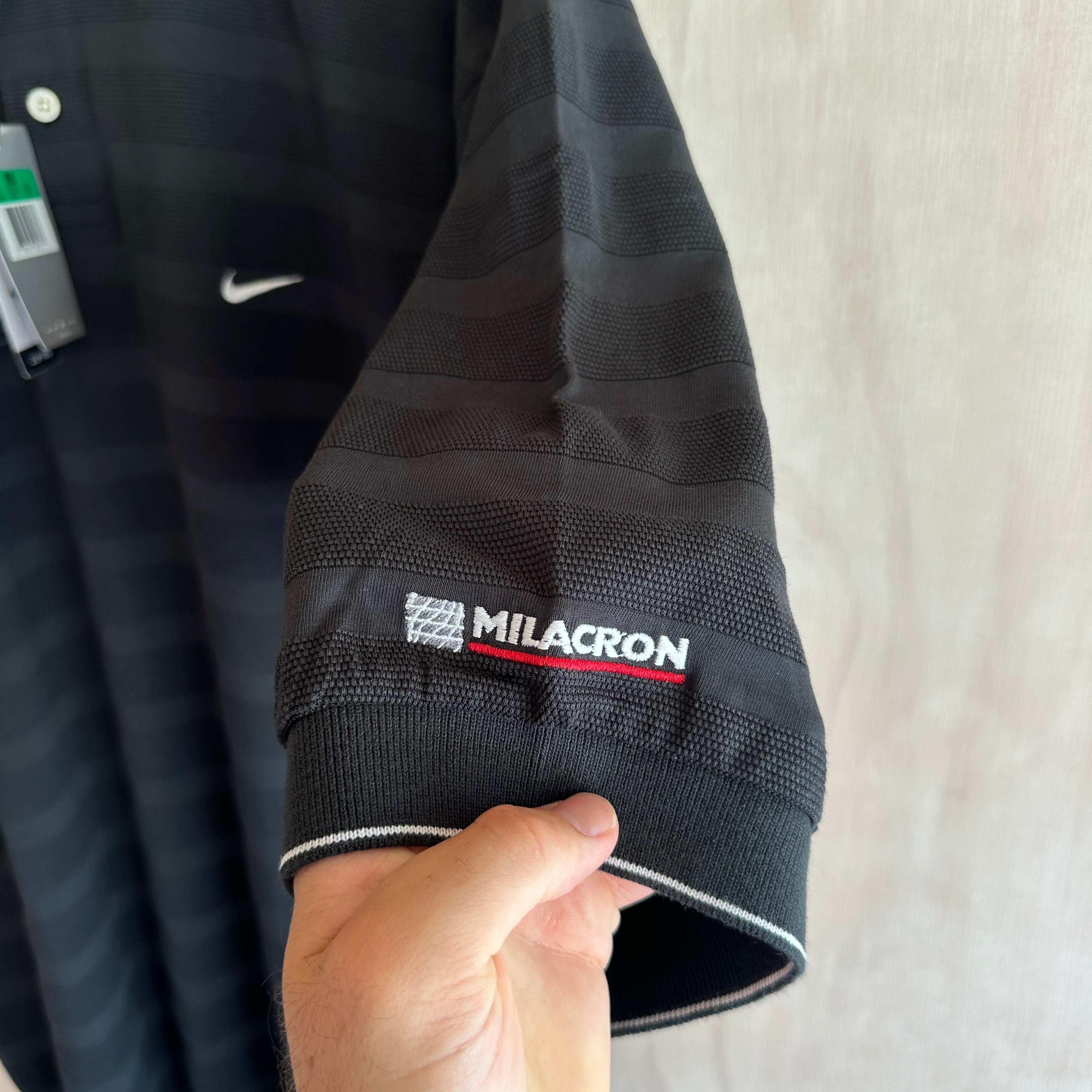 Vintage Nike Golf Polo with Polaroid Sponsor (XXL)