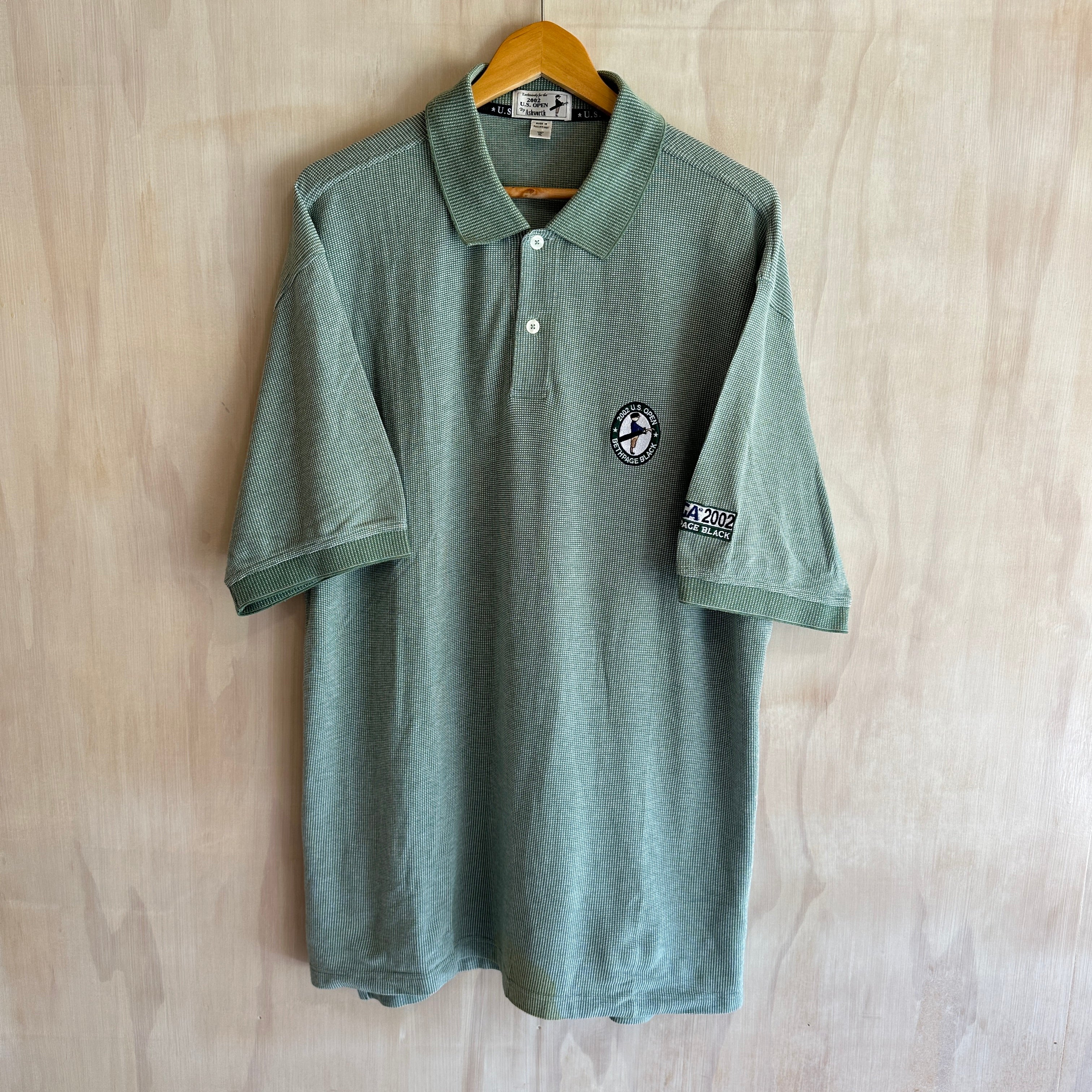 2002 U.S. Open Golf Polo Bethpage Black (XXL) (Stain on front)