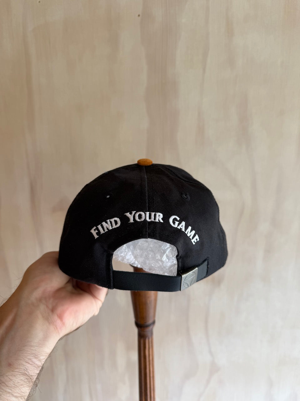 Vintage Taylormade 'Find Your Game' Suede Brim Golf Hat