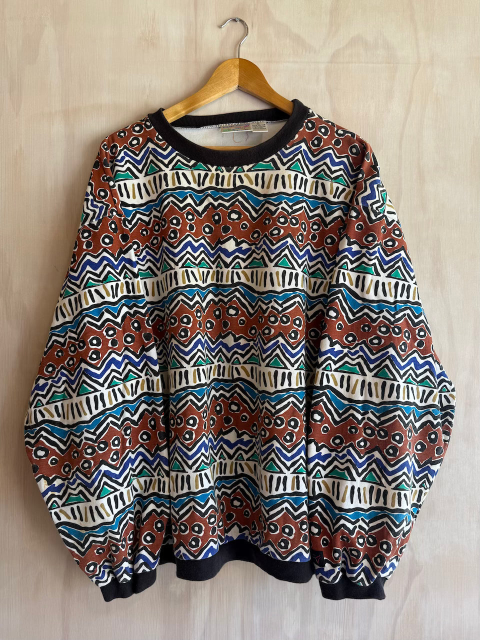 Vintage Greg Norman Reebok Abstract Golf Crewneck (XL)