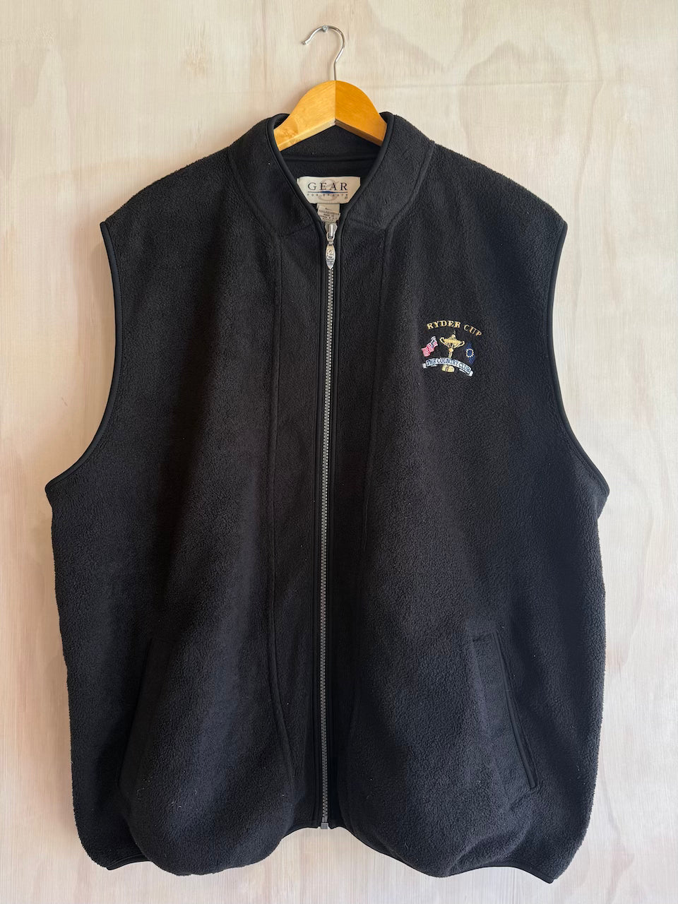 Vintage Ryder Cup Zip Golf Vest (XL)