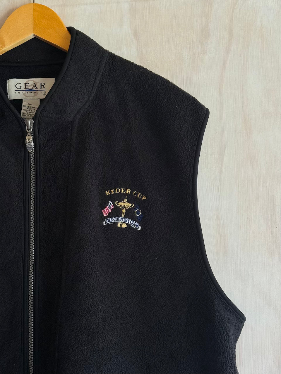 Vintage Ryder Cup Zip Golf Vest (XL)