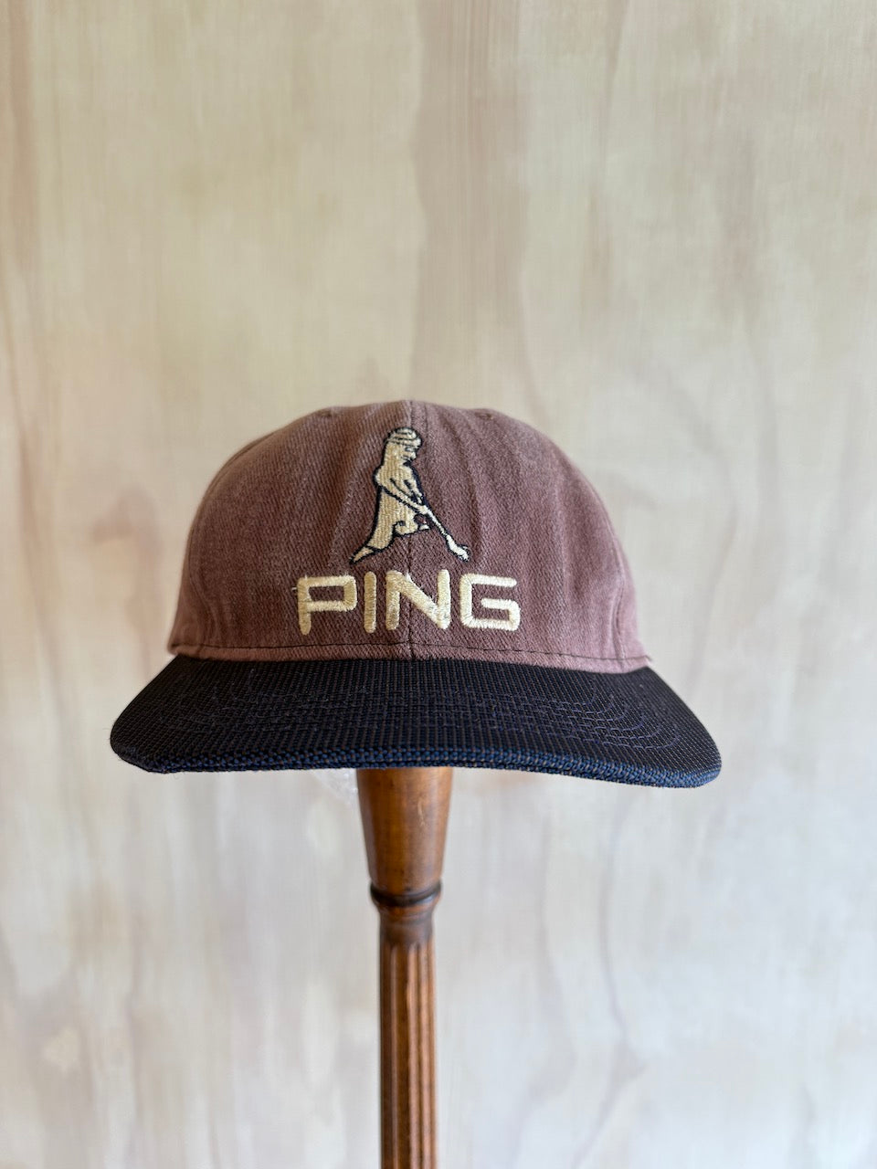 Vintage PING Man Golf Hat
