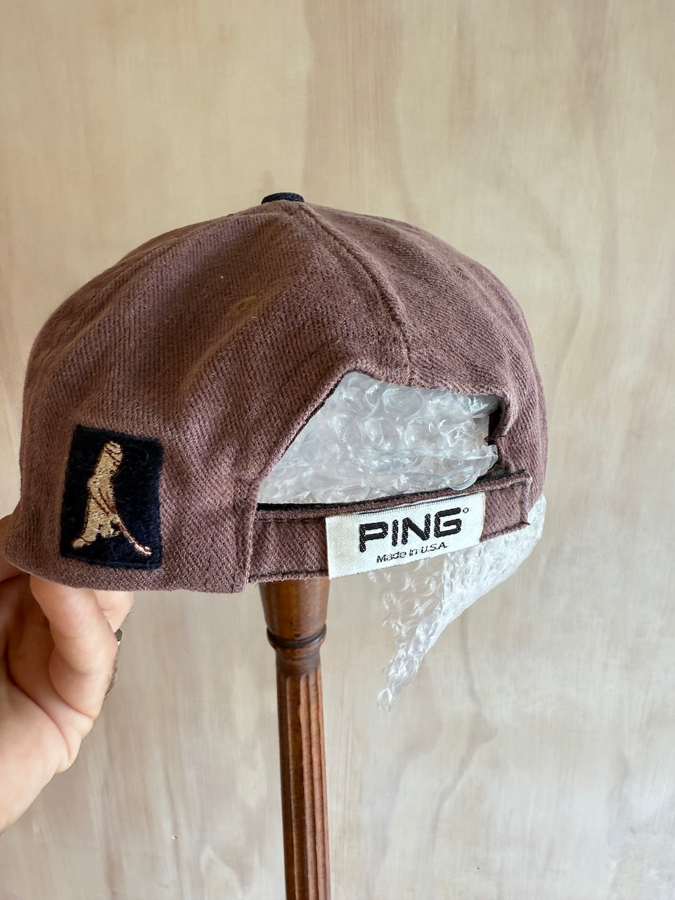 Vintage PING Man Golf Hat