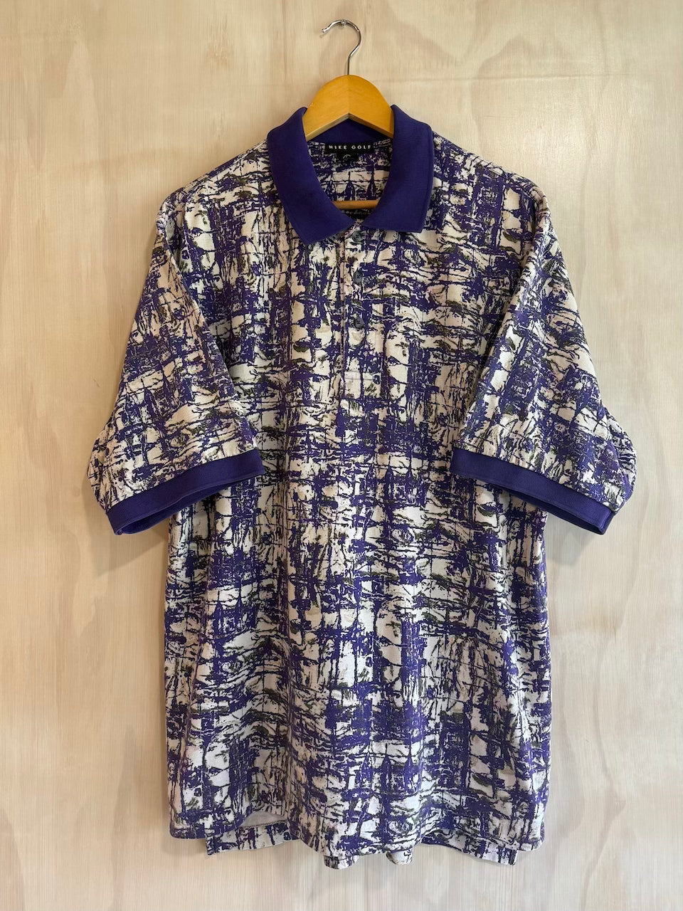 Vintage Abstract Nike Golf Polo (L)