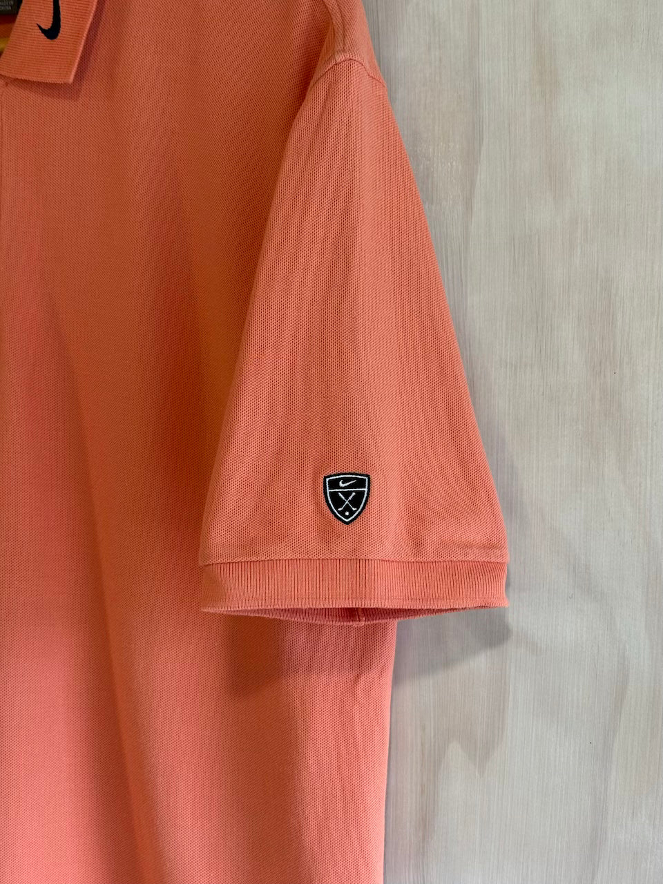 Vintage Nike 1/4 Zip Collar Swoosh Golf Polo (L)