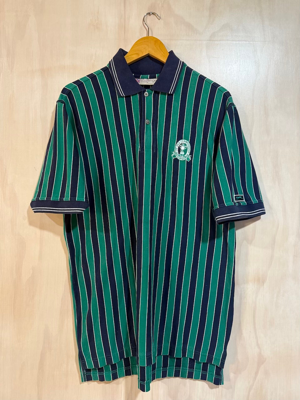 Vintage 1996 PGA Championship Valhalla Striped Polo by Slazenger (Tall, M)
