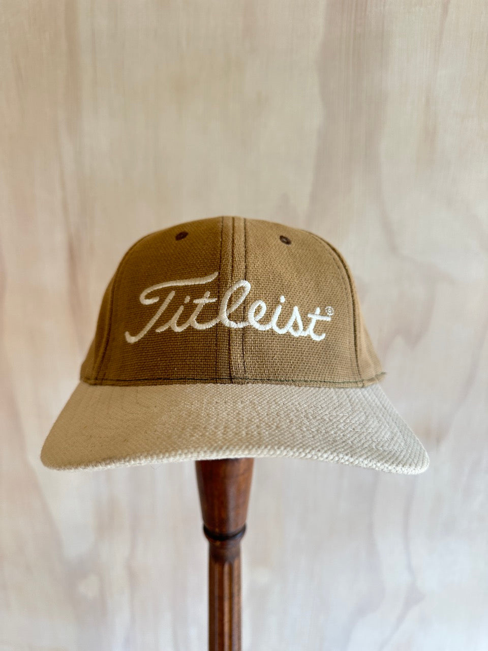 Vintage Titleist Scotty Cameron Leather Strap Golf Hat