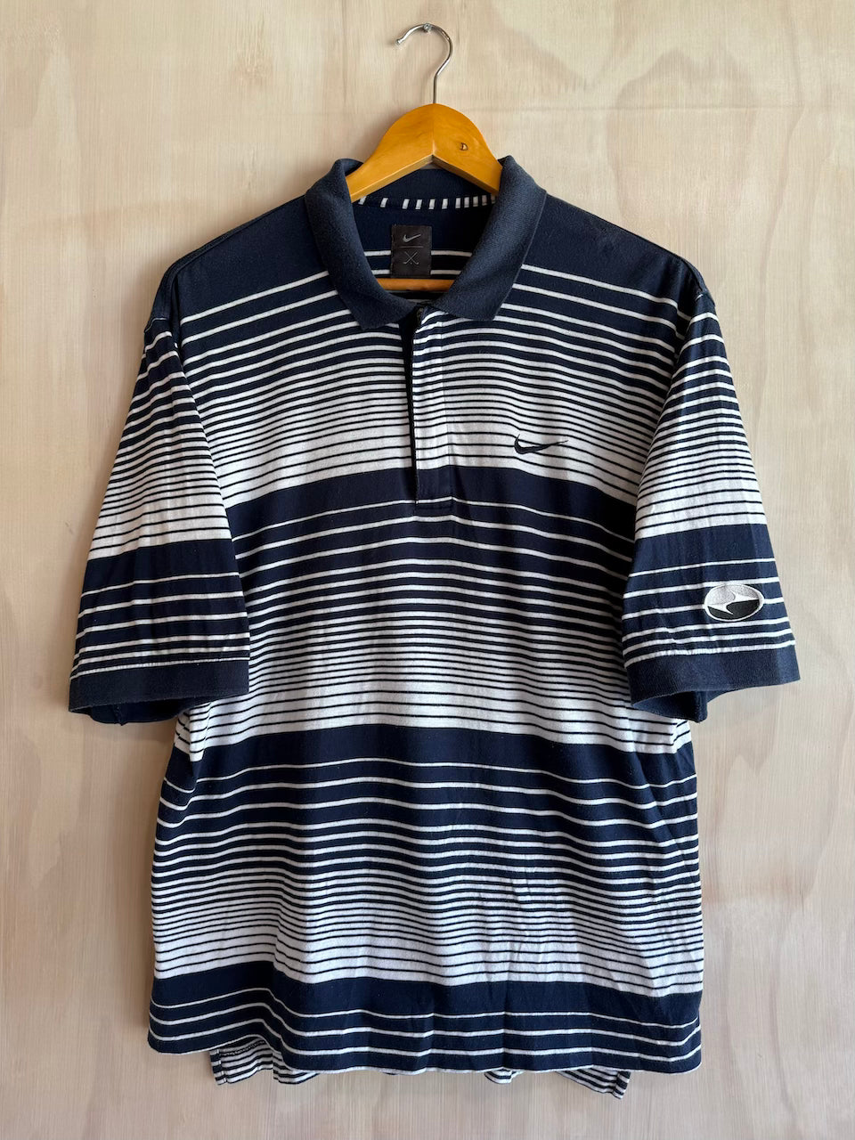 Vintage Tiger Woods 1/4 Zip Nike Golf Polo (M)
