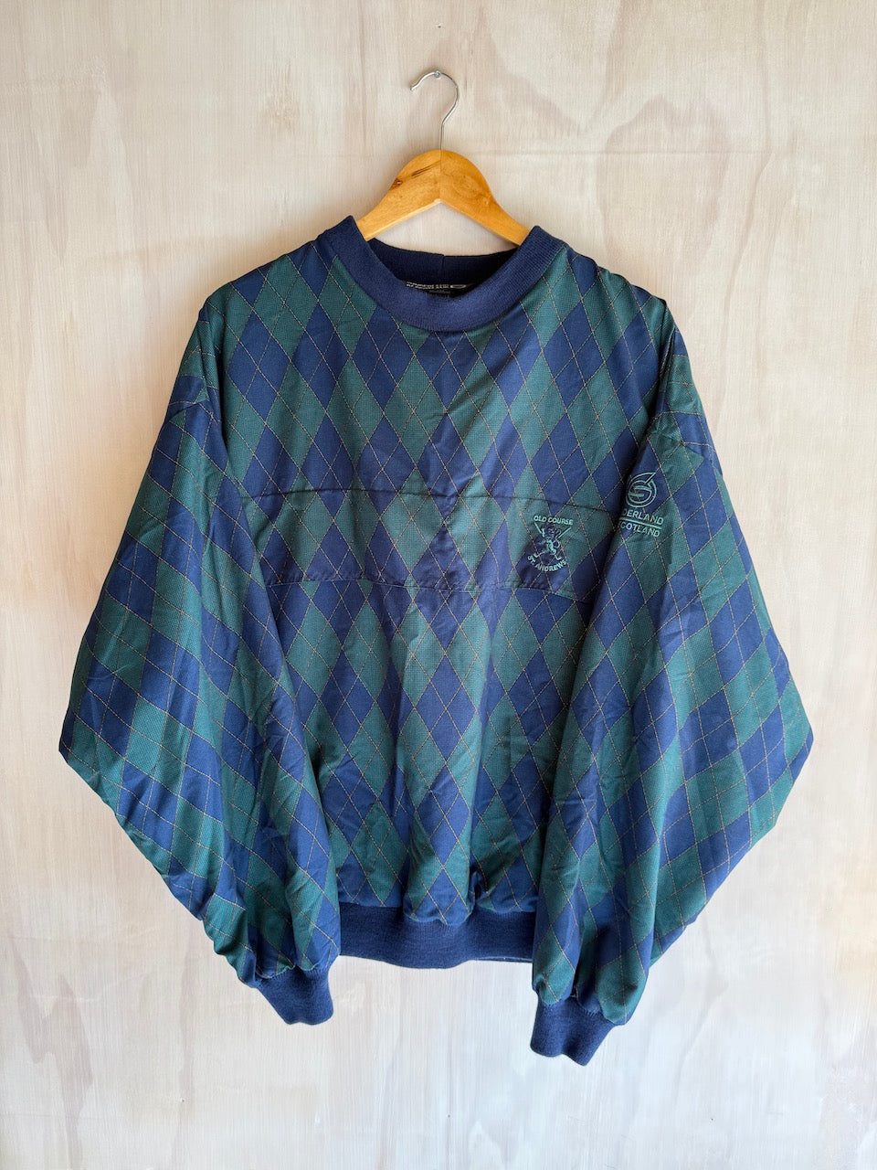 Vintage Saint Andrews Sunderland of Scotland Golf Pullover  (M)