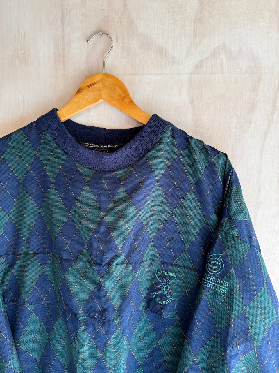 Vintage Saint Andrews Sunderland of Scotland Golf Pullover  (M)