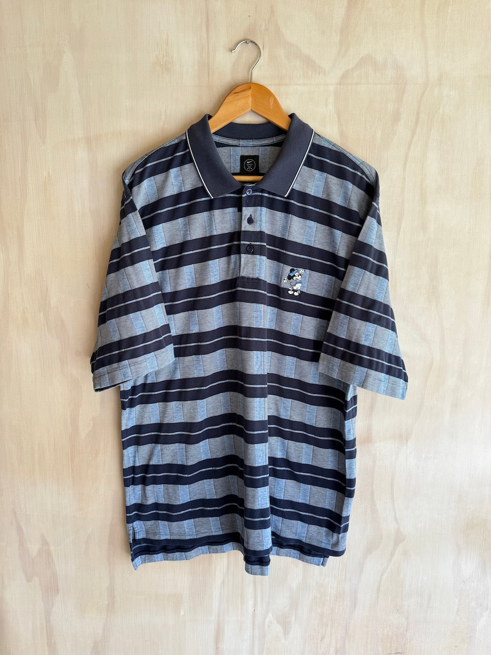 Vintage Nike Geometric Mickey Mouse Golf Polo (L)