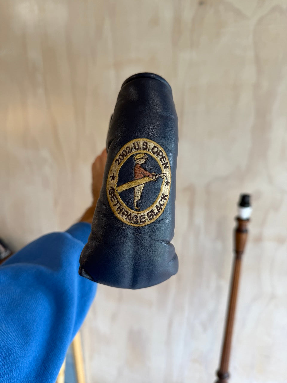 Vintage 2002 U.S. Open Bethpage Black Golf Blade Putter Cover (Velcro)