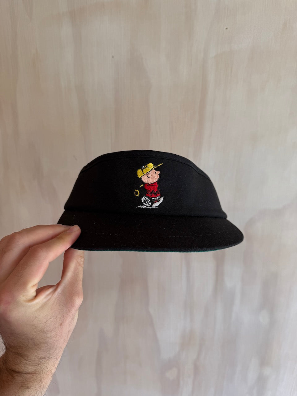 Vintage Charlie brown Peanuts Golf Visor Hat