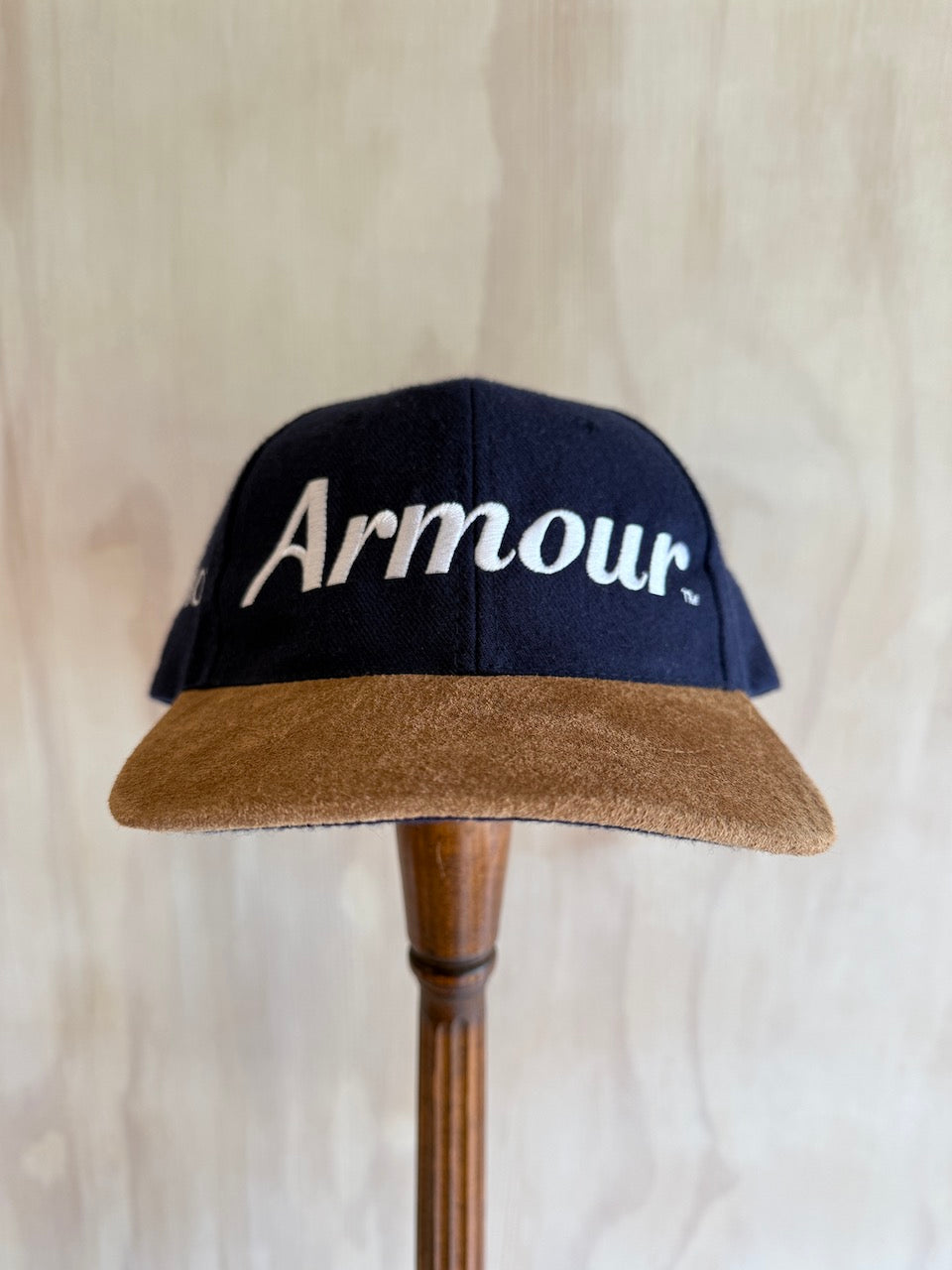 Vintage Tommy Armour 2-Tone Golf Hat Leather Strap