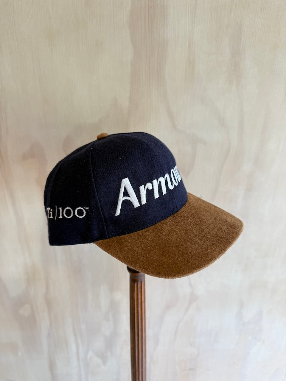 Vintage Tommy Armour 2-Tone Golf Hat Leather Strap