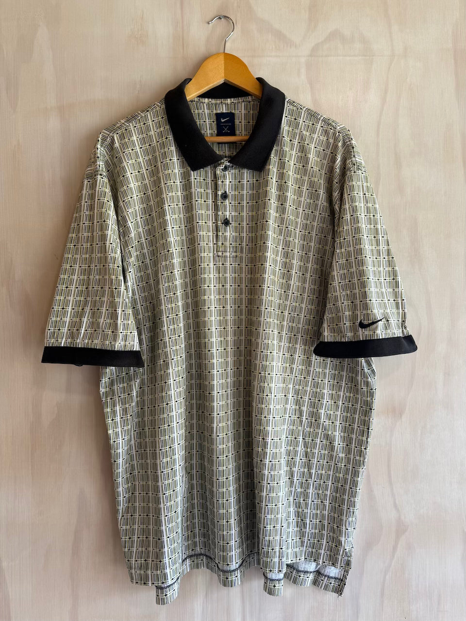 Vintage Nike Geometric Golf Polo (XXL)