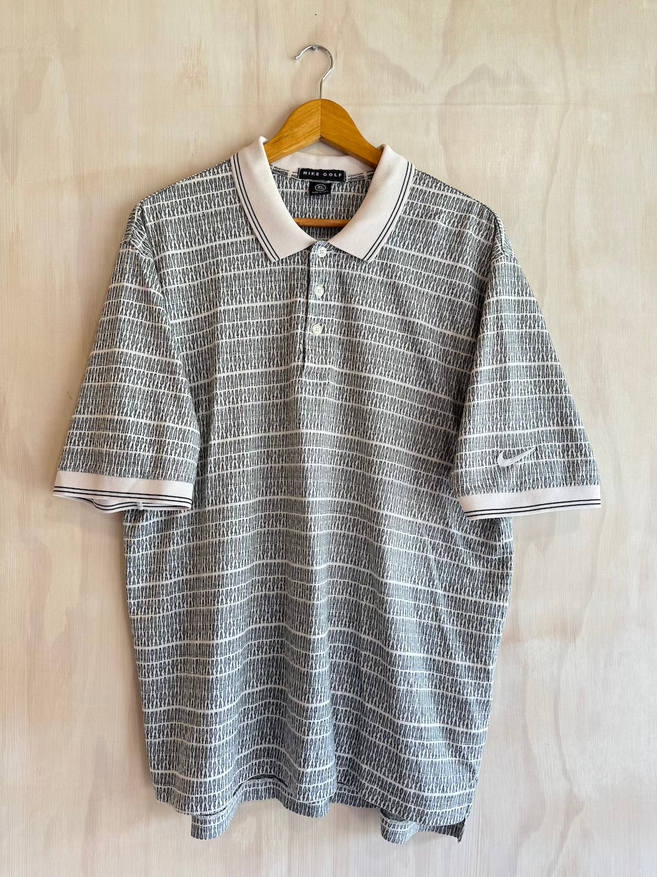 Vintage Geometric Nike Golf Polo (L)