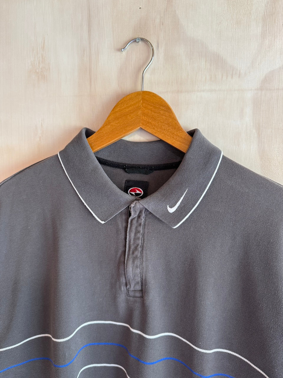 Vintage Nike Tiger Woods 1/4 Zip Long Sleeve Golf Polo (XL)