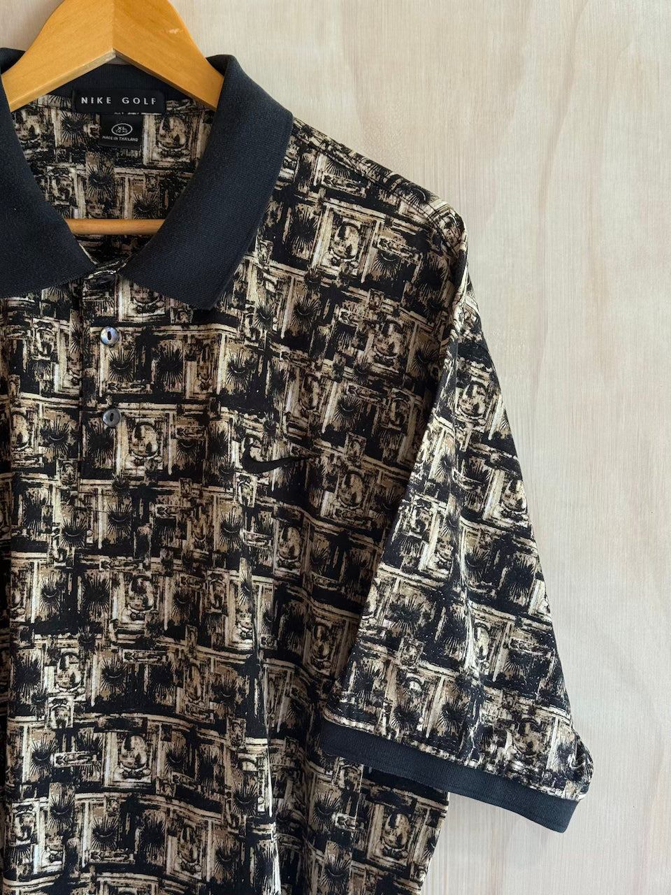 Vintage Abstract Nike Golf Polo (XL)