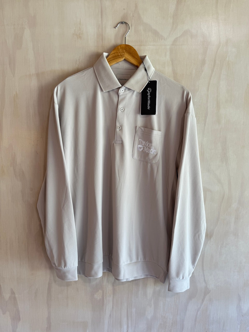 Taylormade Long Sleeve Golf Polo (Japanese) (L)