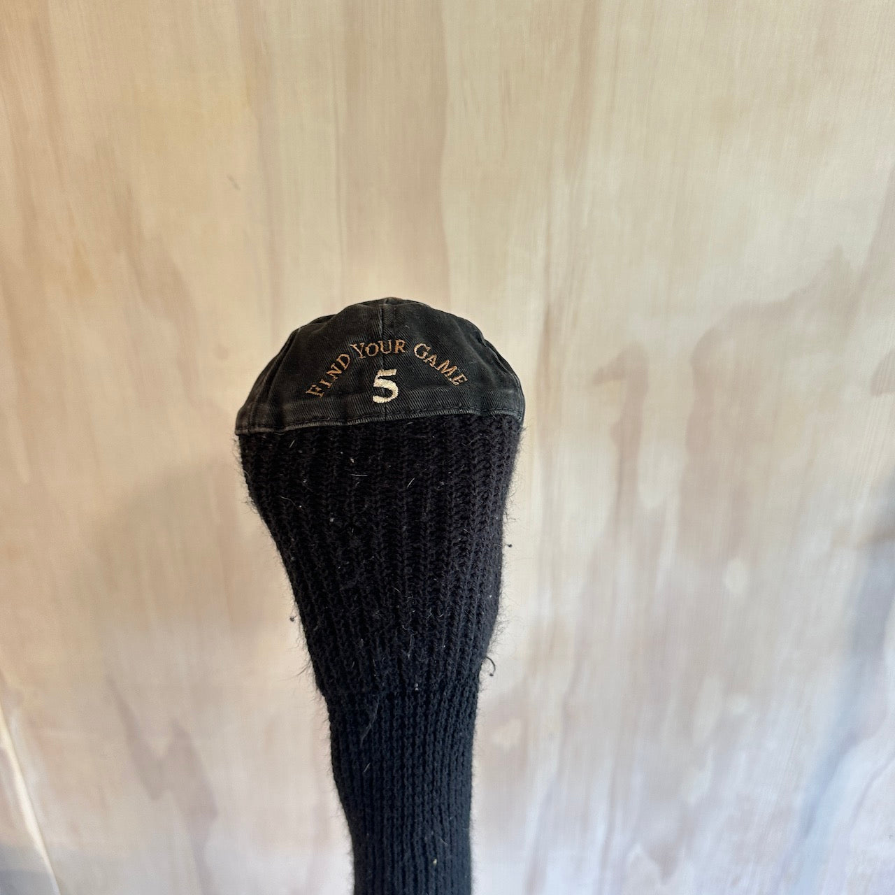 Vintage Taylormade Club Cap Headcover (5 wood Cover, Photos with modern driver)