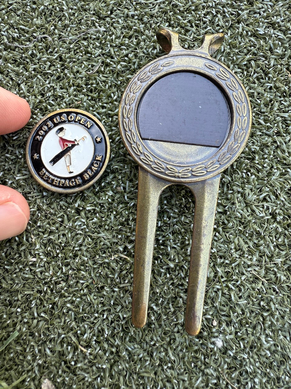 2002 Bethpage Black U.S. Open Pitch Tool and Marker