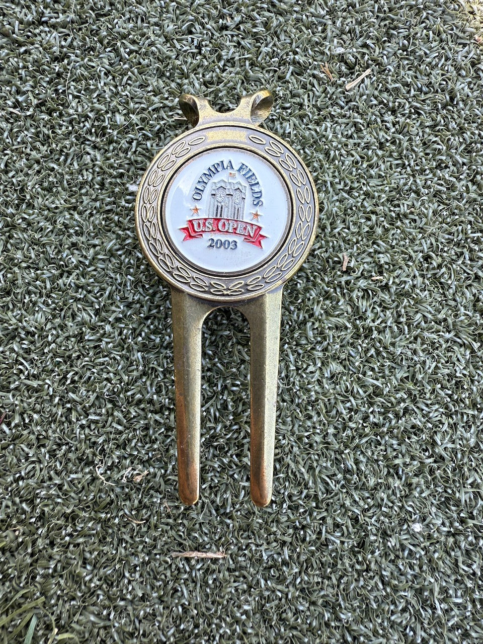 Vintage 2003 Olympia Fields U.S. Open Pitch Tool and Marker