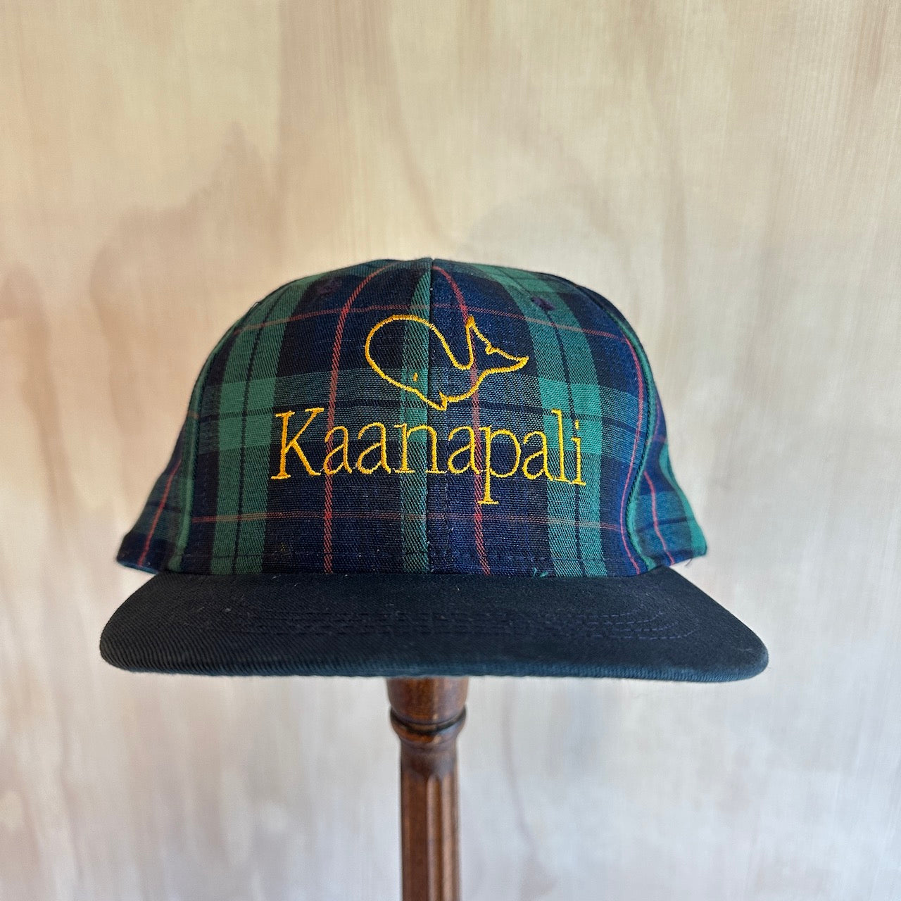 Vintage Plaid Kaanapali Golf Hat by imperial