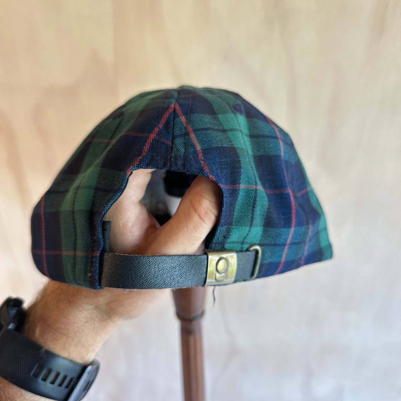 Vintage Plaid Kaanapali Golf Hat by imperial