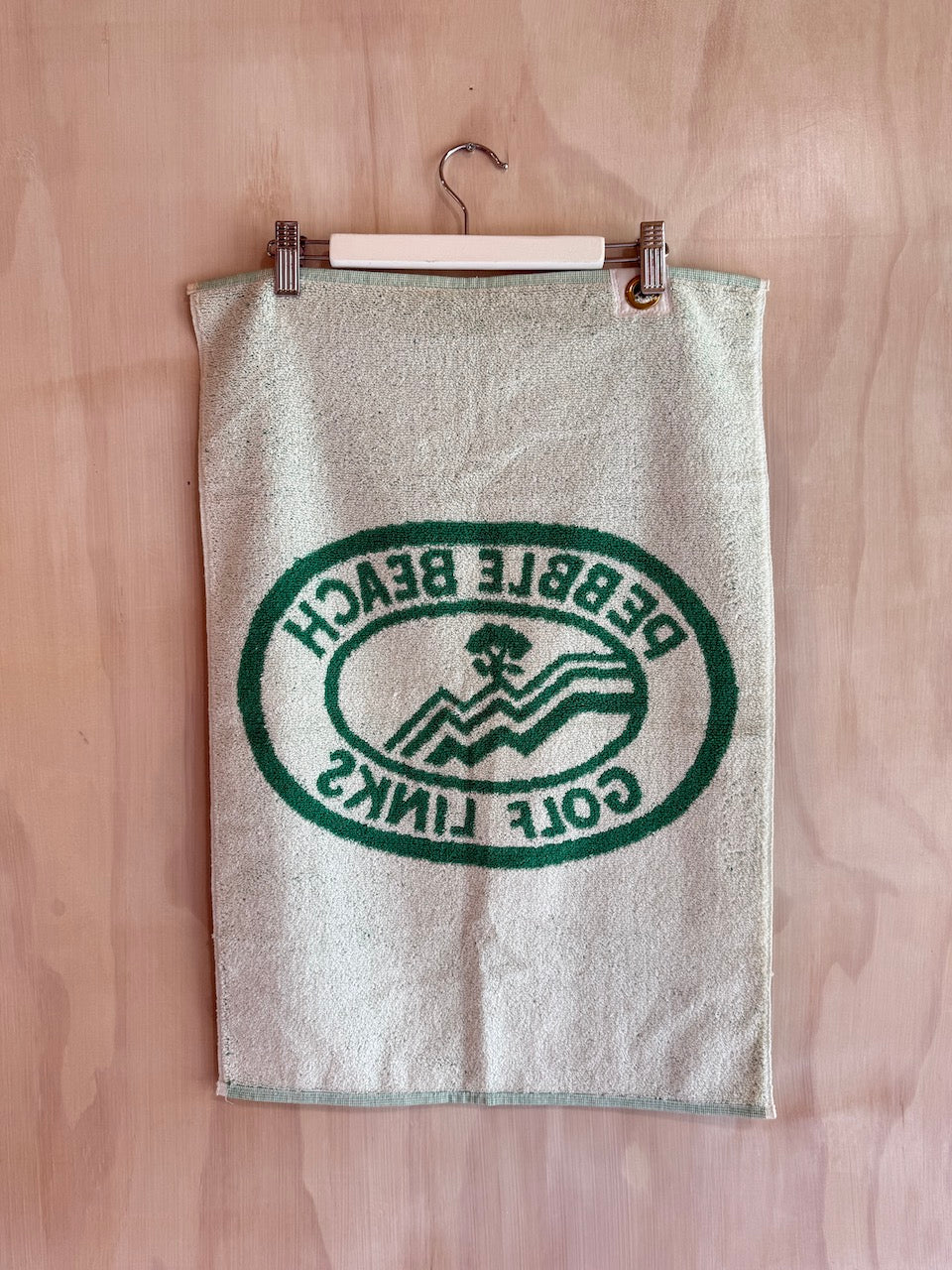 Vintage Pebble Beach Golf Links towel