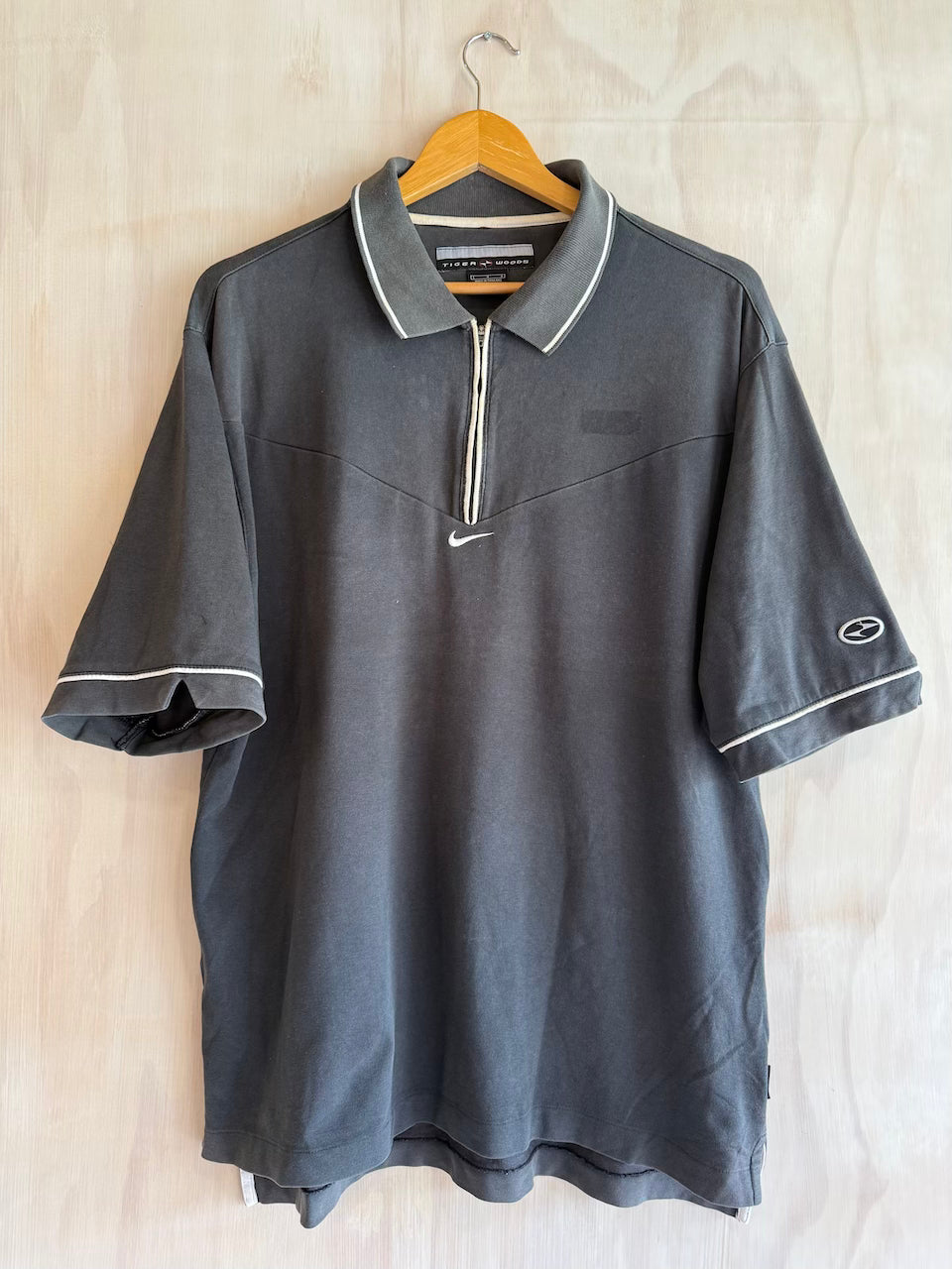 Vintage Nike Tiger Woods Golf Polo (Marks) (L)