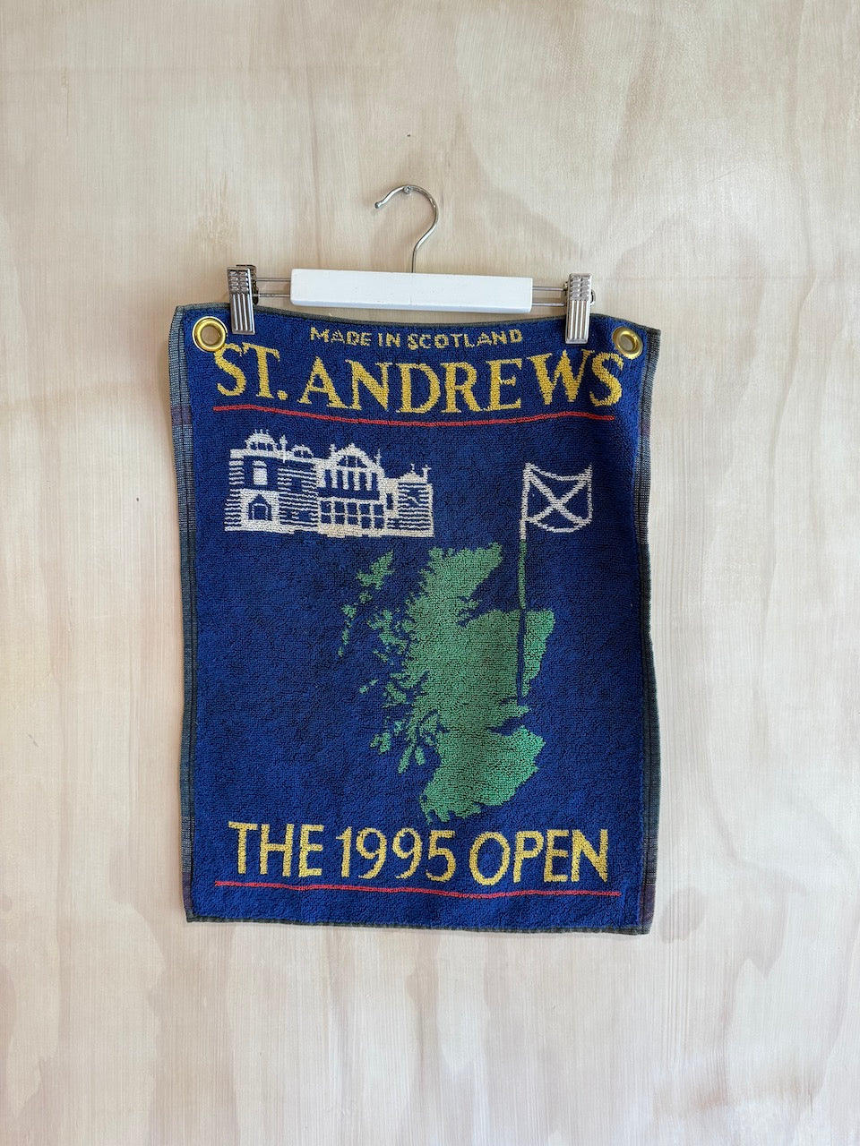 Vintage 1995 Open Championship Saint Andrews Golf Towel