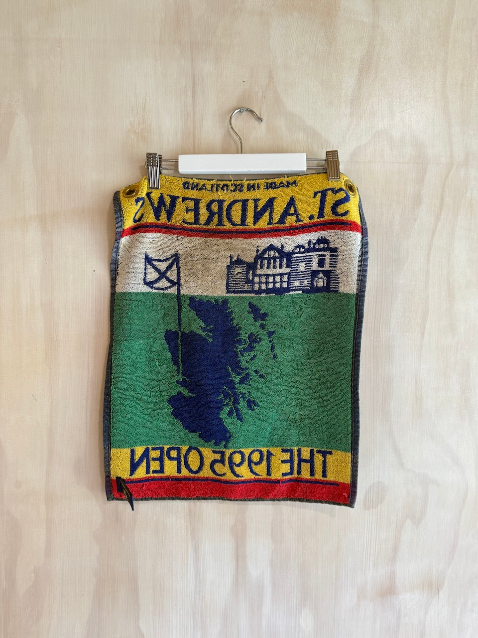 Vintage 1995 Open Championship Saint Andrews Golf Towel