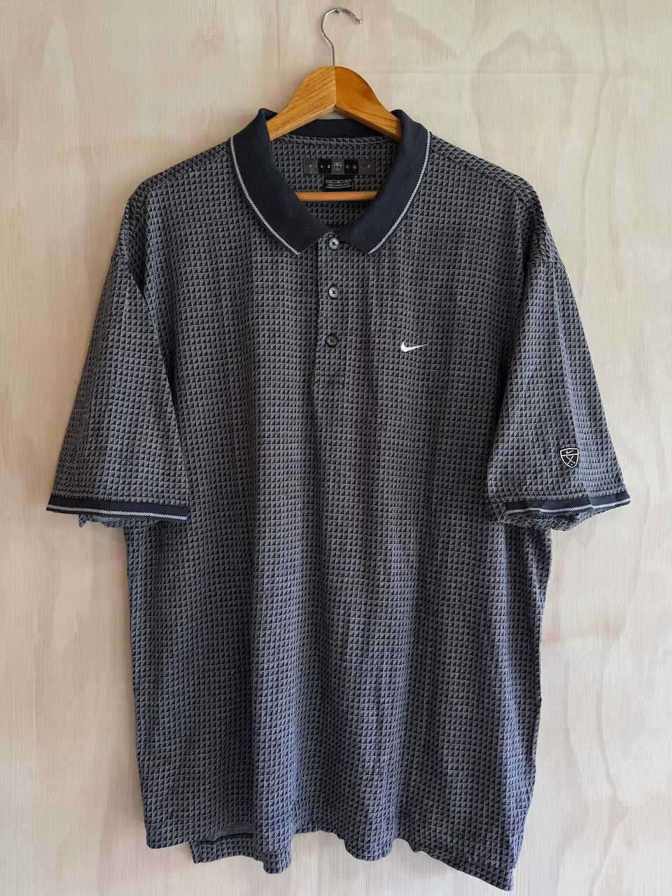 Vintage Nike Geometric Golf Polo (XL)