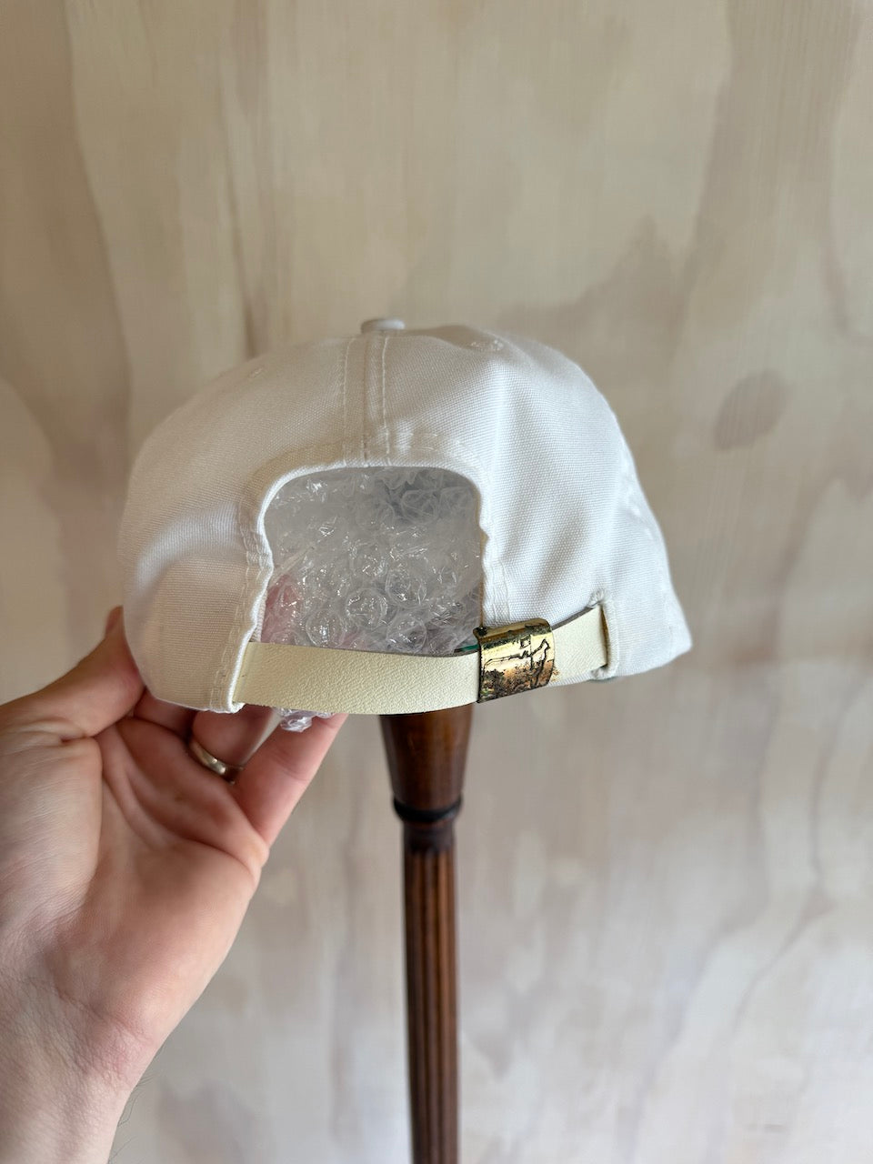 Vintage Masters Golf Hat Leather Strap