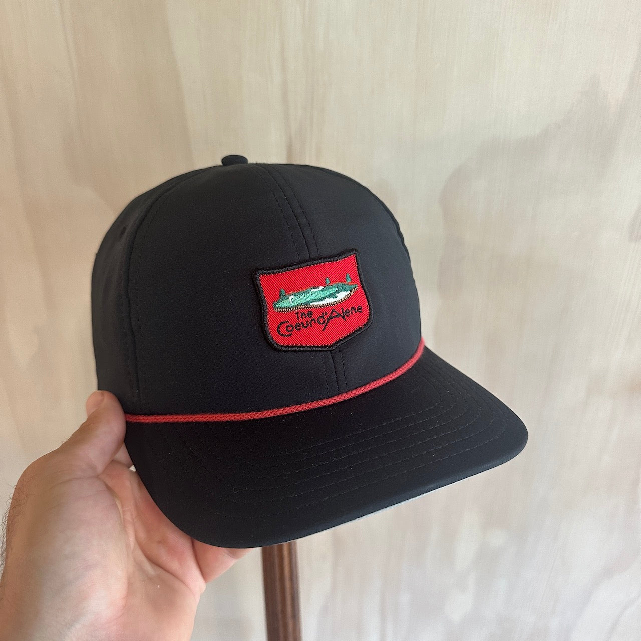 The Coeurd'Alene Imperial Golf Snapback Rope Hat
