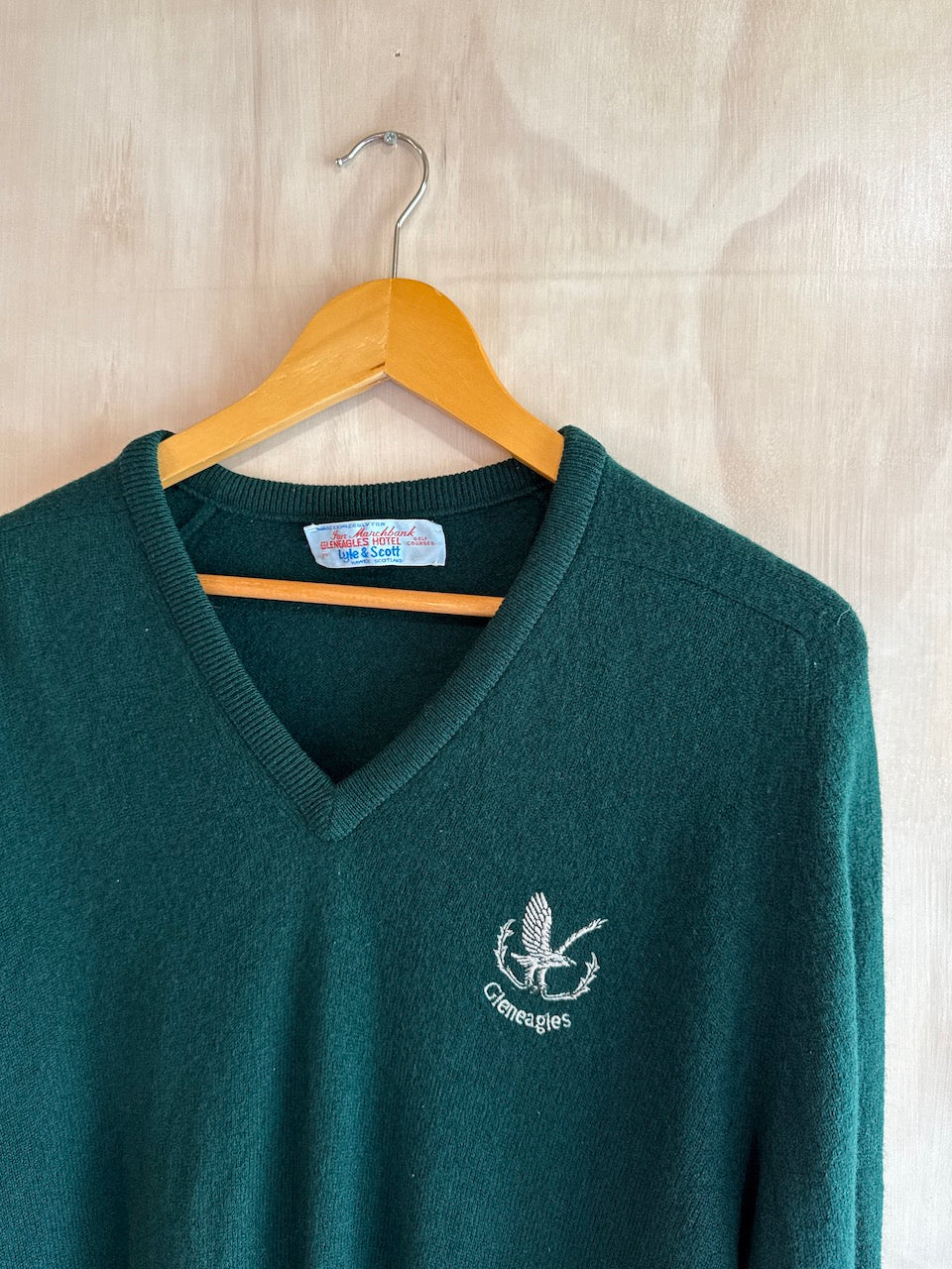 Vintage Woollen Gleaneagles Golf Sweater (m)
